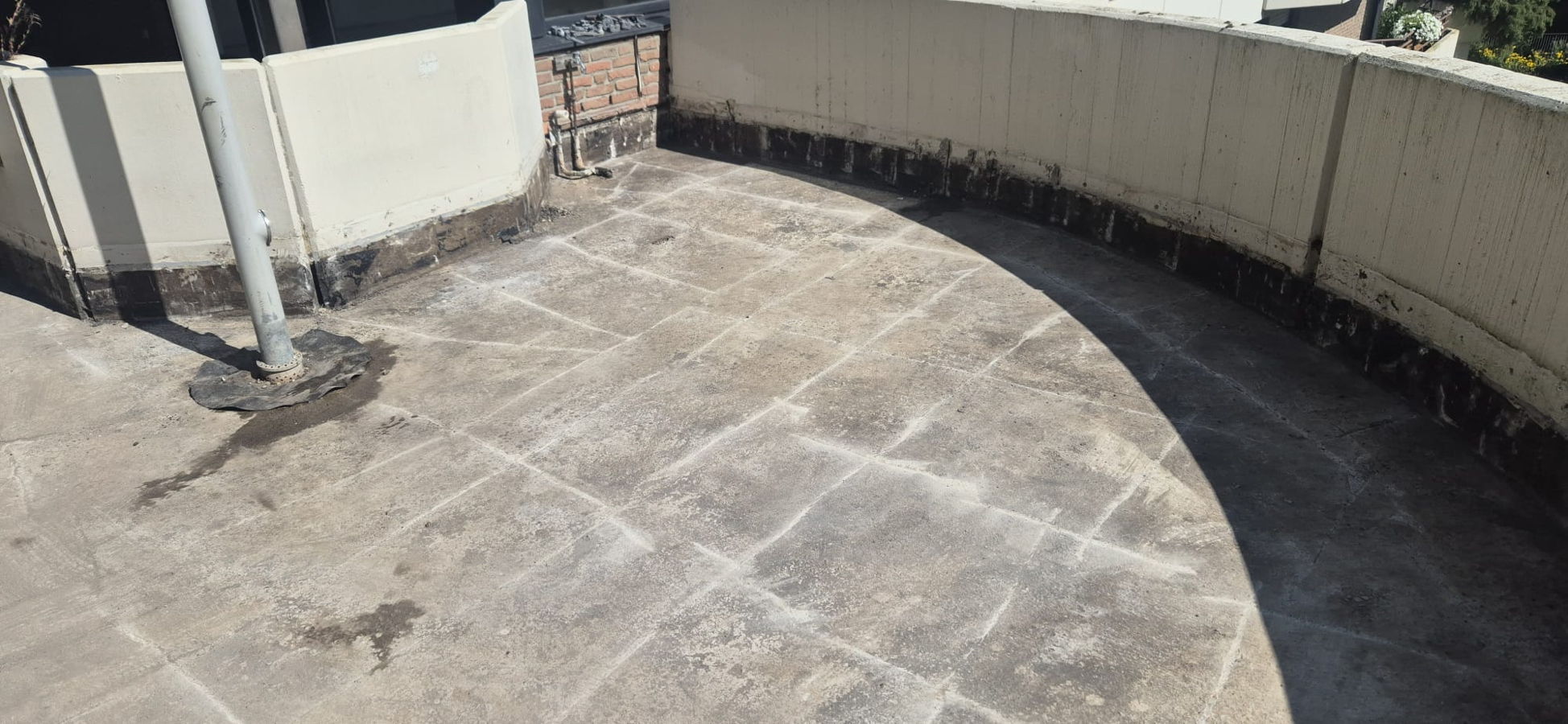 dachflaeche vorbereitet